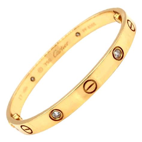 cartier love bracelet screwdriver gold